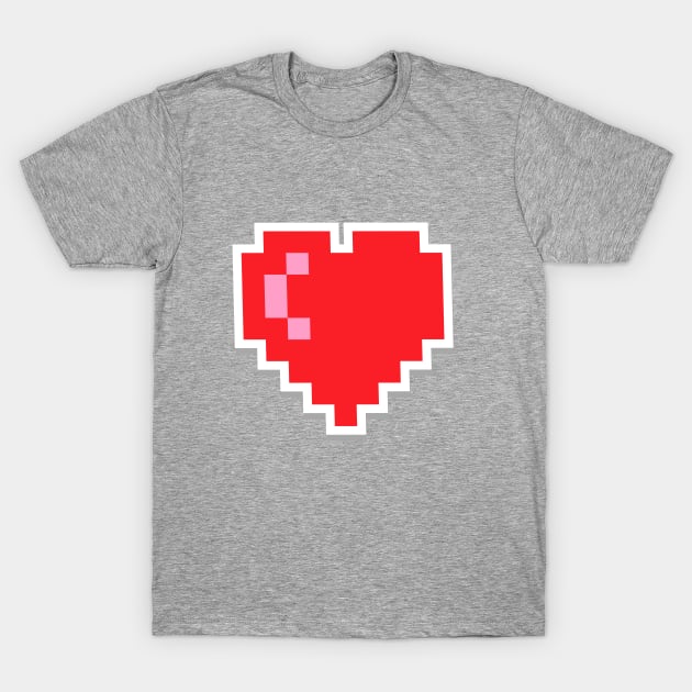 Heart T-Shirt by SummerEmoji